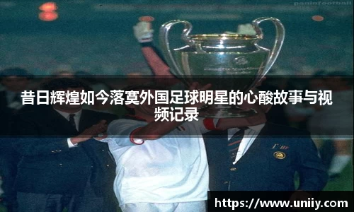 昔日辉煌如今落寞外国足球明星的心酸故事与视频记录